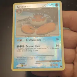 Kingler 20/106 Great Encounters Reverse Holo Rare Pokemon Card 90 HP English - Image 1