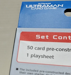 Ultraman Card Game The Bonds of Zero Starter Deck 02 BRAND NEW SEALED - Image 5