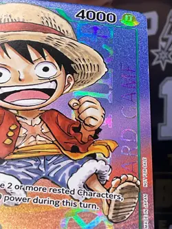 Monkey D Luffy (Gen Con 2023) P-037 One Piece Card Game Promo English Foil - Image 3