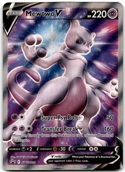 Mewtwo V - Promo SWSH: Sword & Shield Promo Cards SWSH229 NM - Image 1