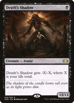 MTG Foil - Death's Shadow - 82 / NM / English - Image 1