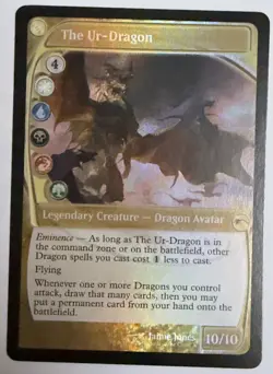 MTG The Ur Dragon - Retro Frame Promo - FOIL - NM - Image 1