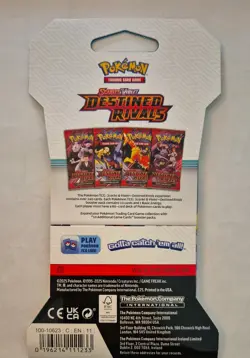 Pokemon TCG Destined Rivals Sleeved Booster Pack - Image 2