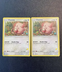 Chansey 46/68 X2 (Pikachu Stamped)Pokemon Battle Academy -NM (Combine P&P) - Image 1