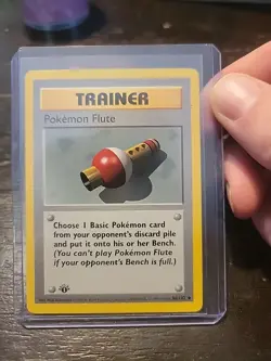 Pokemon Flute 086/102 Base Set (Shadowless) Regular - Image 1