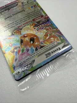 Pokemon TCG: Eevee ex Prismatic Evolutions Stamped 075/131 Sealed Promo - Image 3