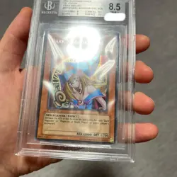 Yu-Gi-Oh Dark Magician Girl 1st Edition Asian BGS 8.5 MFC Secret Rare - Image 2