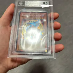 Yu-Gi-Oh Dark Magician Girl 1st Edition Asian BGS 8.5 MFC Secret Rare - Image 3