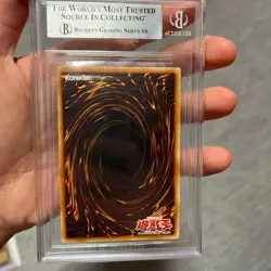 Yu-Gi-Oh Dark Magician Girl 1st Edition Asian BGS 8.5 MFC Secret Rare - Image 4
