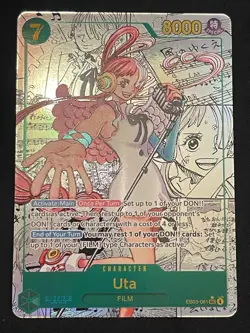 UTA (061) (Manga) EB03-061 One Piece Heroines Edition Foil - Image 1