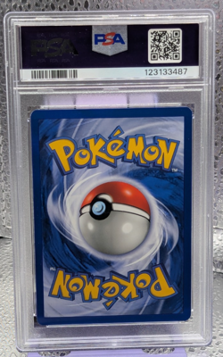 MAGNETON 10/64 Unlimited Neo Revelation Holo Rare Pokemon Card PSA 7 NM - Image 2