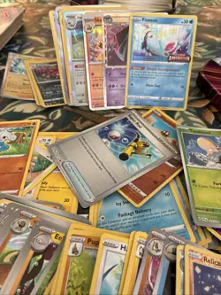 Pokemon Trading Cards In Tin Opened/used - Image 1