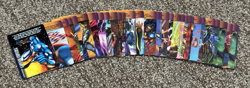 Huge Lot Marvel Overpower CCG Card Game Lot and Sealed Starter Decks x3 - Image 2