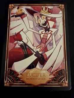 Hazbin Hotel Season 1 2ndEdition Card - Lucifer Morningstar 26/50 - Non Foil - Image 1
