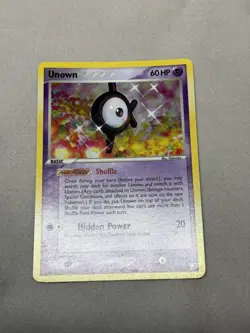 Pokemon Card - Unown (K) Unseen Forces K/28 Holo Rare NM NP - Image 1