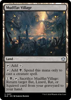 MTG Foil - Mudflat Village - 257 / NM / English - Image 1