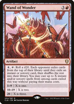 [MTG] Wand of Wonder (204) (CLB) NM - Image 1