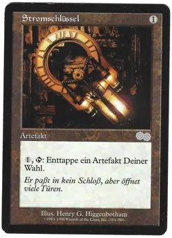TOP Stromschlussel / Voltaic Key - URZA's SAGA - deutsch (good) ** 1998 ** - Image 1
