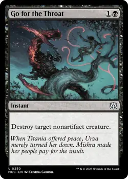 MTG Go for the Throat - 250 / English / Near Mint - Image 1