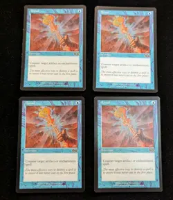 Annul Urza's Saga x4 Playset LP MTG - English - Blue Interrupt - Image 1