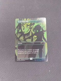 Magic the Gathering MTG Snakeskin Veil - Cowboy Bebop Promo. - Image 1