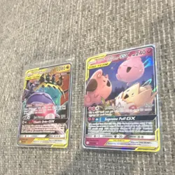 Pokemon TAG TEAM GX Holo Lot - Naganadel & Guzzlord, Togepi & Cleffa & Igglybuff - Image 2