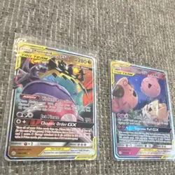 Pokemon TAG TEAM GX Holo Lot - Naganadel & Guzzlord, Togepi & Cleffa & Igglybuff - Image 3