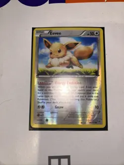 Eevee - 80/111 - Reverse Holo - XY: Furious Fists - Pokemon - NM - Image 1