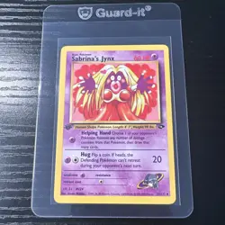 Sabrina’s Jynx 57/132 1st Edition Gym Heroes WOTC Vintage Pokemon - Image 1