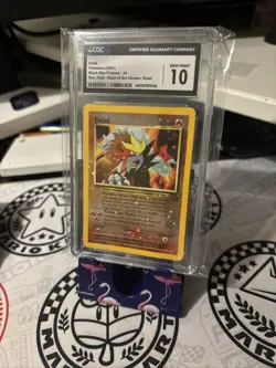Entei Black Star Promo Reverse Holo 34 CGC 10 Gem Mint Pokemon - Image 2