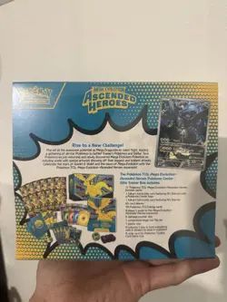 Pokemon TCG Ascended Heroes ETB Pokemon Center Exclusive SEALED-IN HAND - Image 2