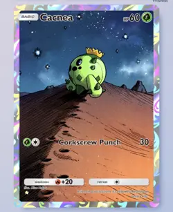 Pokemon TCG Pocket - Cacnea 1⭐, Fantastical Parade, English - Image 1