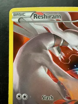 Pokemon XY Reshiram Full Art Black Star Promo XY74 English (NM) - Image 2