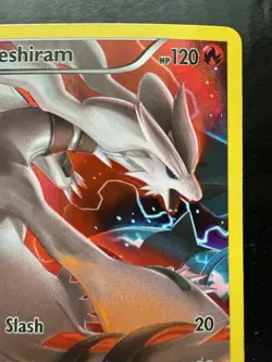 Pokemon XY Reshiram Full Art Black Star Promo XY74 English (NM) - Image 3