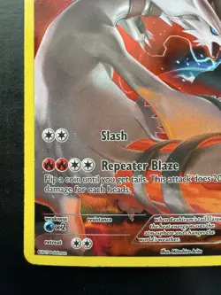 Pokemon XY Reshiram Full Art Black Star Promo XY74 English (NM) - Image 4