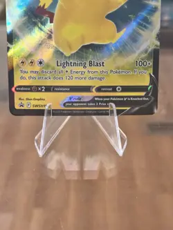2019-2023 Pokemon SWSH Black Star Promos Pikachu V #SWSH198 Free Shipping! - Image 3