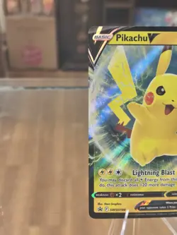 2019-2023 Pokemon SWSH Black Star Promos Pikachu V #SWSH198 Free Shipping! - Image 5