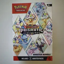 Pokemon Scarlet & Violet Prismatic Evolutions Booster Bundle Box Eevee Umbreon - Image 1
