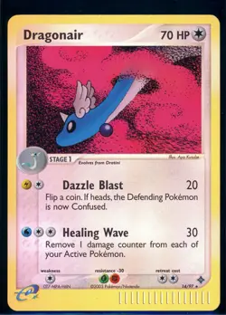 Pokemon EX DRAGON - #14/97 Dragonair - Reverse Holo - ENG - Lightly Played - Image 1