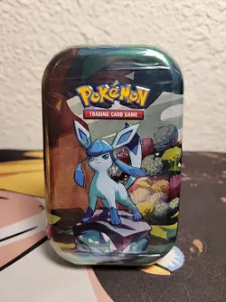 Pokemon - Prismatic Evolutions Glaceon Sealed Mini Tin 2 Booster packs - Image 1