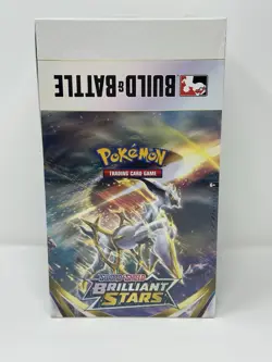 Pokemon Brilliant Stars Build and Battle DISPLAY SEALED (10 Boxes) New! - Image 1