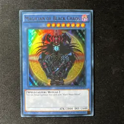 Magician of Black Chaos YGLD-ENC01 King of Games: Yugi's Legendary Decks... - Image 1
