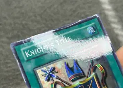 Yu-Gi-Oh! Knight’s Title ROD-EN002 Limited Edition Secret Rare Holo - LP - Image 4