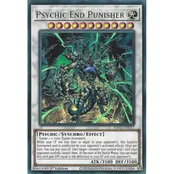 YuGiOh Psychic End Punisher RA02-EN032 Ultra Rare 1st Edition - Image 1