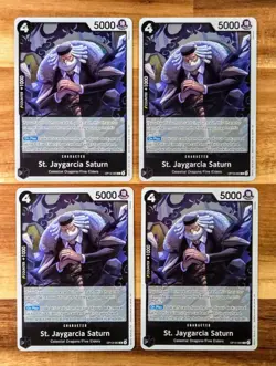 4x St. Jaygarcia Saturn OP13-083 R | NM | Carrying on His Will | One Piece TCG - Image 1