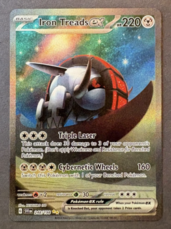 Iron Treads Ex 248/198 Special Illustration Rare Scarlet & Violet Pokemon Card - Image 1