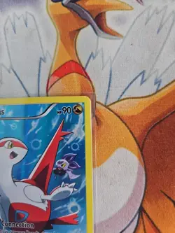 Pokemon TCG Latias XY78 Black Star Promo Full Art Rare Holo Card 2015 - Image 3