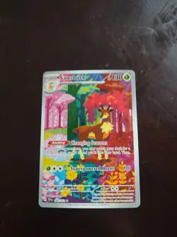 Pokemon TCG Sawsbuck Card 166/162 SV05: Temporal Forces NM Condition - Image 1