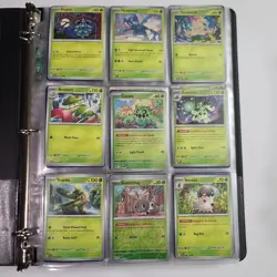 Pokemon Scarlet & Violet Base Set SV1 Binder Incomplete 160+ Cards EX Full Art - Image 3