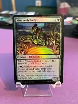 MTG Murders at Karlov Manor - Aftermath Analyst (Foil) NM - Image 1